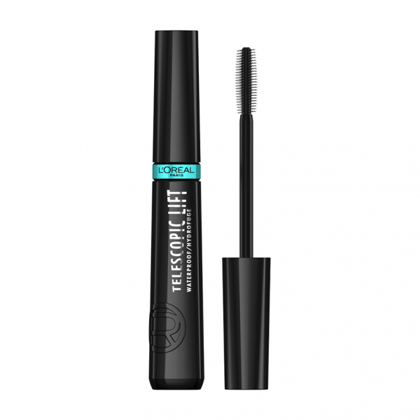 Тушь для ресниц `LOREAL` TELESCOPIC LIFT водостойкая тон black